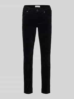 MARC O POLO Slim fit fluwelen broek van katoen en viscose met stretch model 'LULEA'