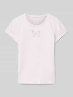 Tom Tailor Regular fit T-shirt van katoen met print