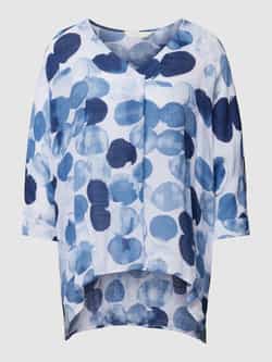 Apricot Blouse met all-over motief