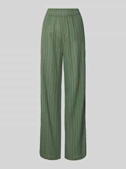 Jake*s Casual Wide Leg linnen broek met gestileerde steekzak