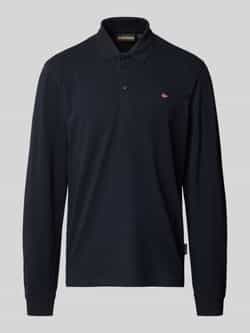 Napapijri Regular fit poloshirt met labelstitching model 'EALIS'