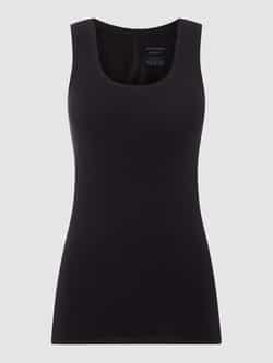 Schiesser Onderhemd met fijne contrastnaden