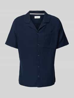 s.Oliver RED LABEL Oversized vrijetijdsoverhemd van puur katoen