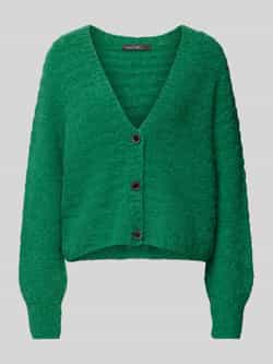 Marc Cain Gebreide cardigan met structuurmotief