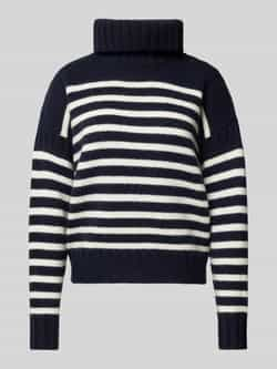 Lauren Ralph Lauren Gebreide pullover met ribboorden model 'VARNEE'