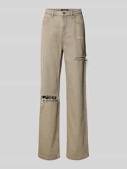 Pegador High waist jeans in destroyed-look model 'ROMANI'