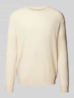 American vintage Gebreide pullover met ribboorden model 'RAXOW'