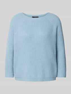 Max Mara Weekend Heldere Blauwe Mohair Crewneck Sweater Blue Dames