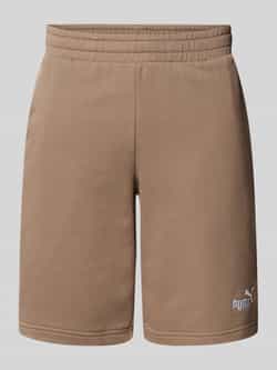 PUMA PERFORMANCE Regular fit sweatshorts met labelstitching