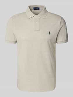 Polo Ralph Lauren Custom slim fit poloshirt met labelstitching