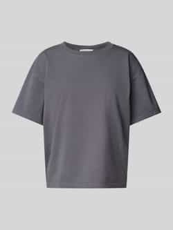 American vintage T-shirt met geribde ronde hals model 'FIZVALLEY'