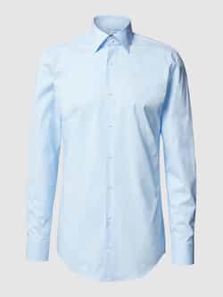 Boss Slim fit zakelijk overhemd van popeline met extra lange mouwen