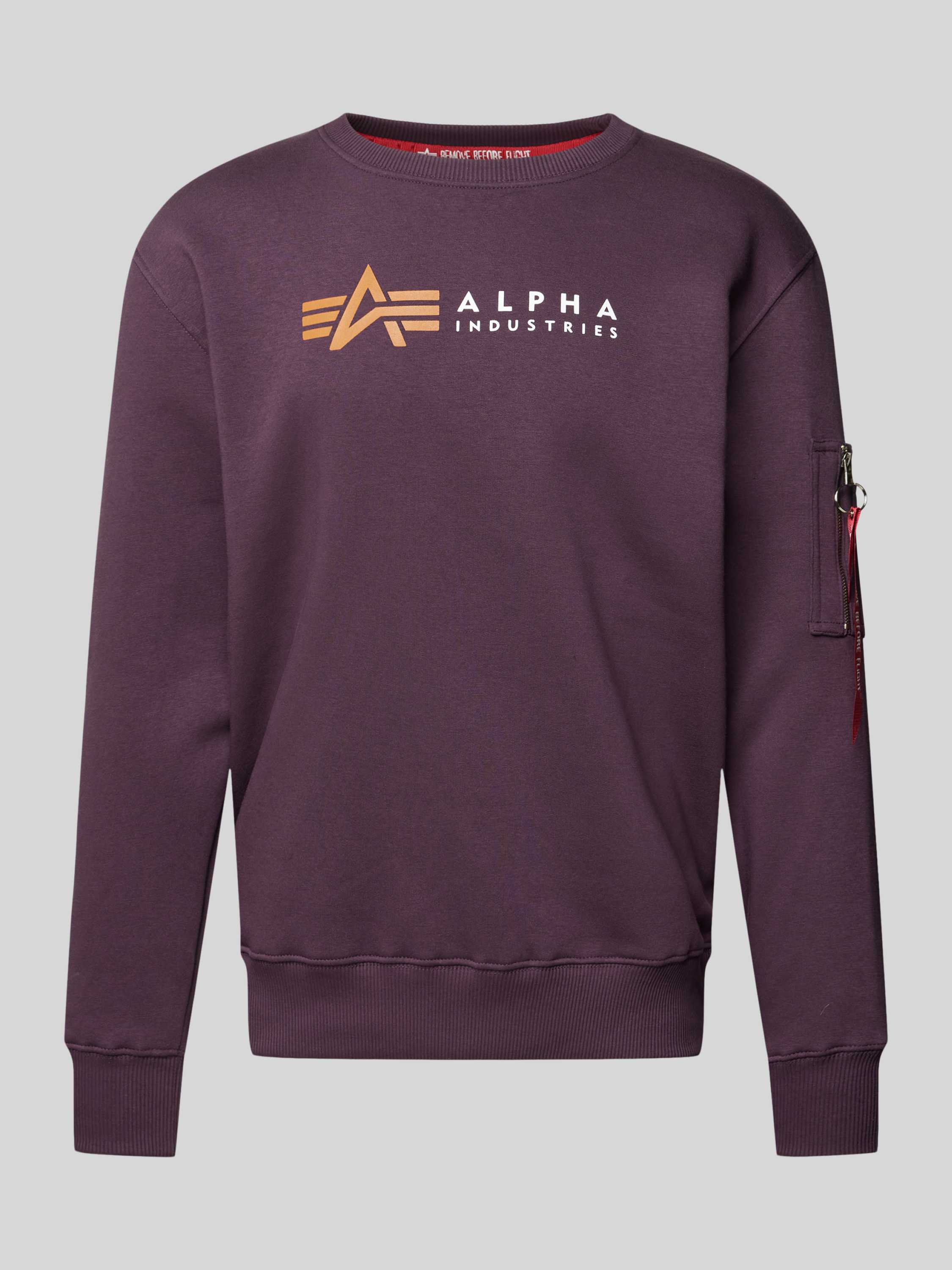 Alpha Industries Sweater Men Sweatshirts Alpha Label Sweater