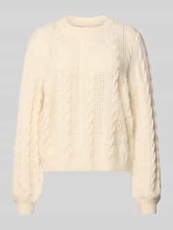 Only Regular fit gebreide pullover van viscosemix model 'RUBINA'