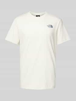 The North Face T-shirt met labelprint model 'REDBOX'