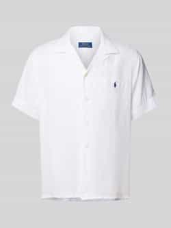 Polo Ralph Lauren Custom fit linnen overhemd met resortkraag