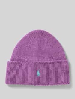 Polo Ralph Lauren Wollen muts met logostitching