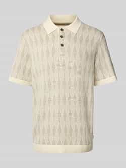 Jack & Jones Premium Regular fit poloshirt met structuurmotief model 'JUDE'