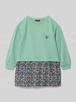 BLUE SEVEN Mini-jurk met motiefstitching