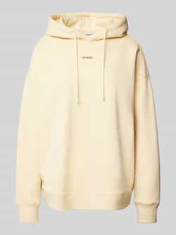 Jake*s Casual Oversized hoodie met statementprint