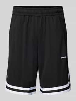 Pegador Regular fit korte broek met labelstitching model 'LANSING'