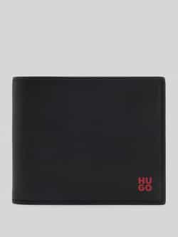 HUGO Portemonnee van echt runderleer model 'TIBBY_N_TRIFOLD'