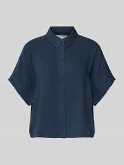 Selected Femme Relaxed fit blouse van een mix van viscose en linnen model 'VIVA'