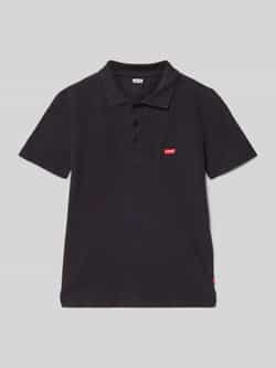 Levi s Kids Poloshirt met labelstitching model 'BATWING'