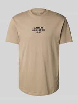 Armani Exchange Regular fit T-shirt van puur katoen