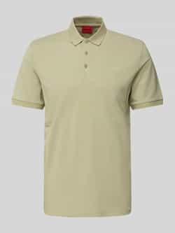 HUGO Poloshirt met labelprint model 'Donos'