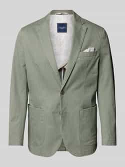 Christian Berg Men Regular fit 2-knoops colbert met steekzakken