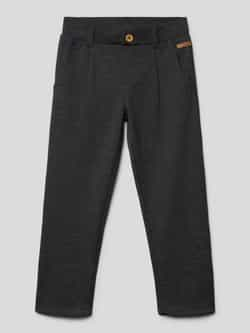 name it Broek met labeldetail model 'MROBINO'