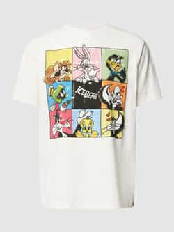 Iceberg T-shirt in off-white met Looney Tunes -print