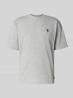 REVIEW T-shirt met labelstitching