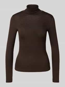 GUIDO MARIA KRETSCHMER WOMAN Slim fit shirt met lange mouwen van viscosemix model 'Rana'