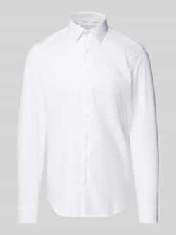 CK Calvin Klein Regular fit zakelijk overhemd met labelstitching model 'Bari'