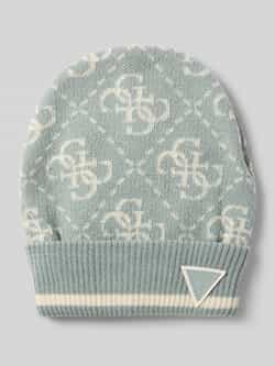 Guess Activewear Beanie met labelpatch model 'MARZIA'