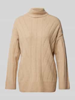 Only Loose fit gebreide pullover met brede omslag model 'JEANETT'