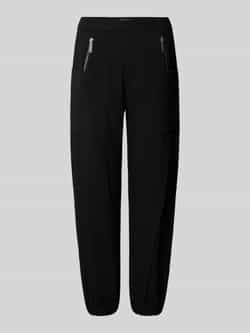 Daydream Tapered fit stoffen broek met elastische band model 'Nagano'