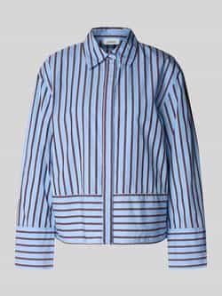 s.Oliver RED LABEL Boxy fit overhemdblouse van puur katoen