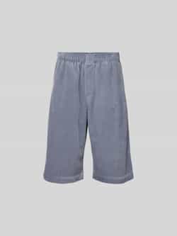Wood Korte broek van corduroy met elastische band