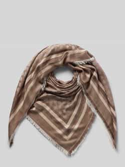 Guess Sjaal van viscose met labeldetail model 'KEFIAH'