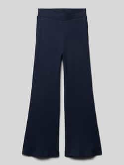 S.Oliver RED LABEL Wijde broek van katoenmix