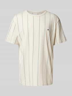 Tommy Jeans T-shirt met streepmotief