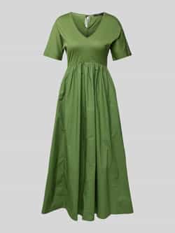 Weekend Max Mara Maxi-jurk met V-hals model 'BRONZO'