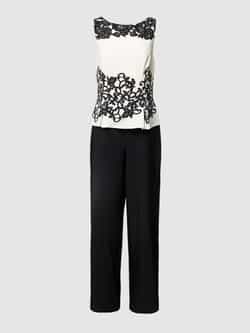 Adrianna Papell Jumpsuit met motiefprint