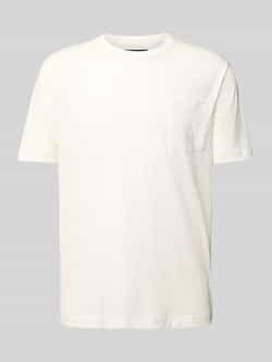 Marc O'Polo Regular fit T-shirt van zachte slubjersey