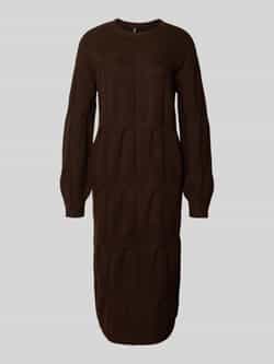 Pieces Relaxed fit gebreide jurk met wol model 'JENNA'