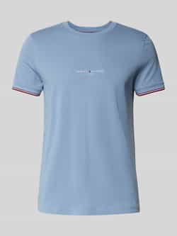 Tommy Hilfiger Slim fit T-shirt van puur katoen