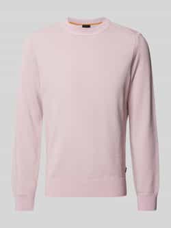 Boss Orange Gebreide pullover met structuurmotief model 'Kaponski'